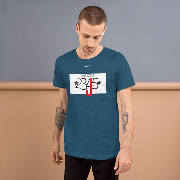 Skeeeooop "ONE GOAT" Block T-Shirt