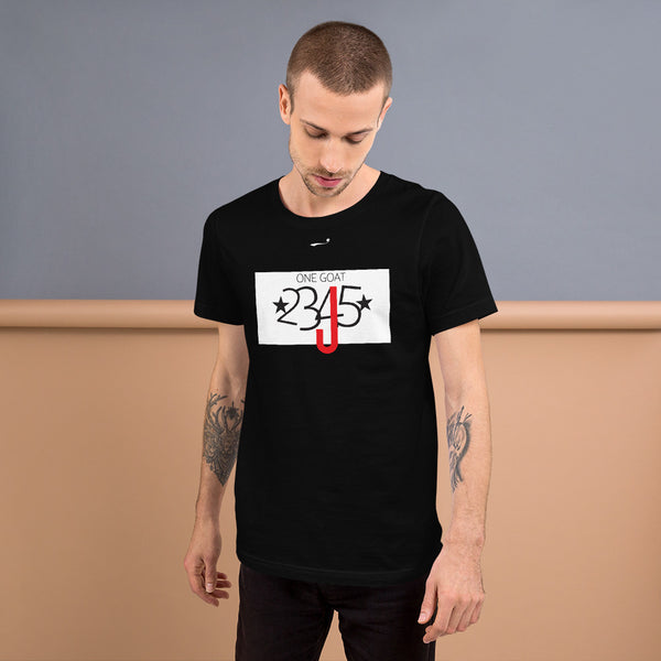 Skeeeooop "ONE GOAT" Block T-Shirt