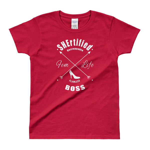 SHErtified Ladies' T-shirt (Up to 3XL)