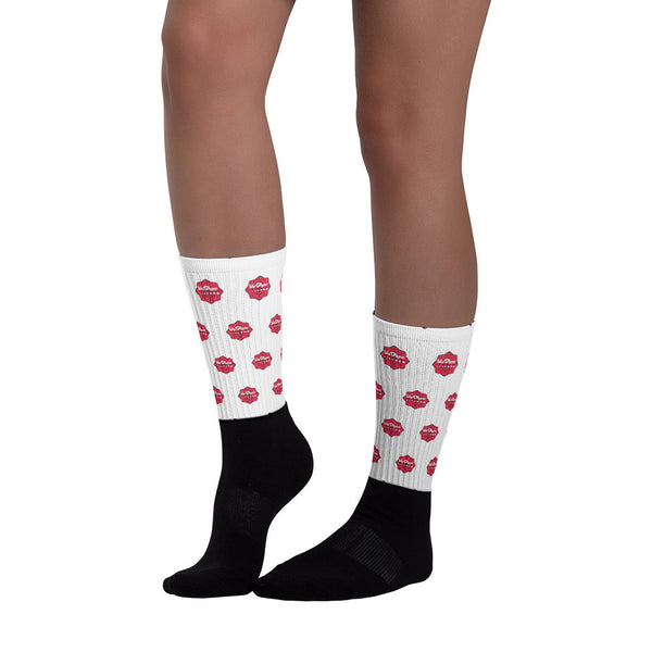 Bludlyne Black foot socks