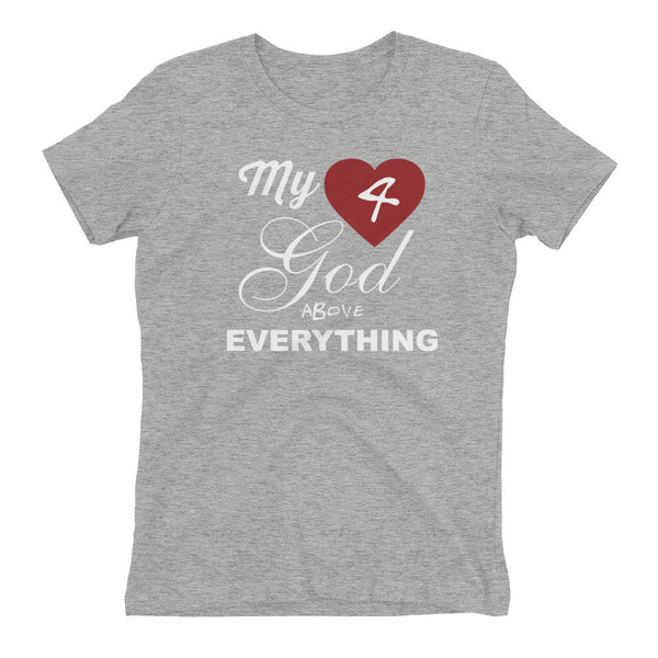 BLUD " My Love 4 God Above Everything" Women's t-shirt