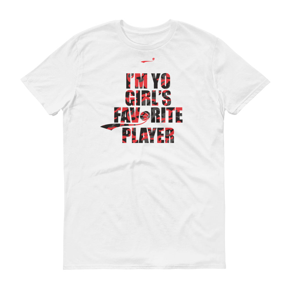 Skeeeooop "YO GIRL'S" RED CAMO T-Shirt