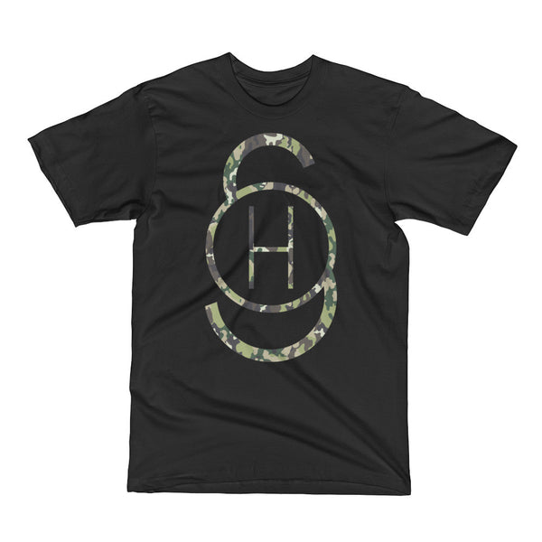 Stoked Heroes Men's Short Sleeve T-Shirt - Camou