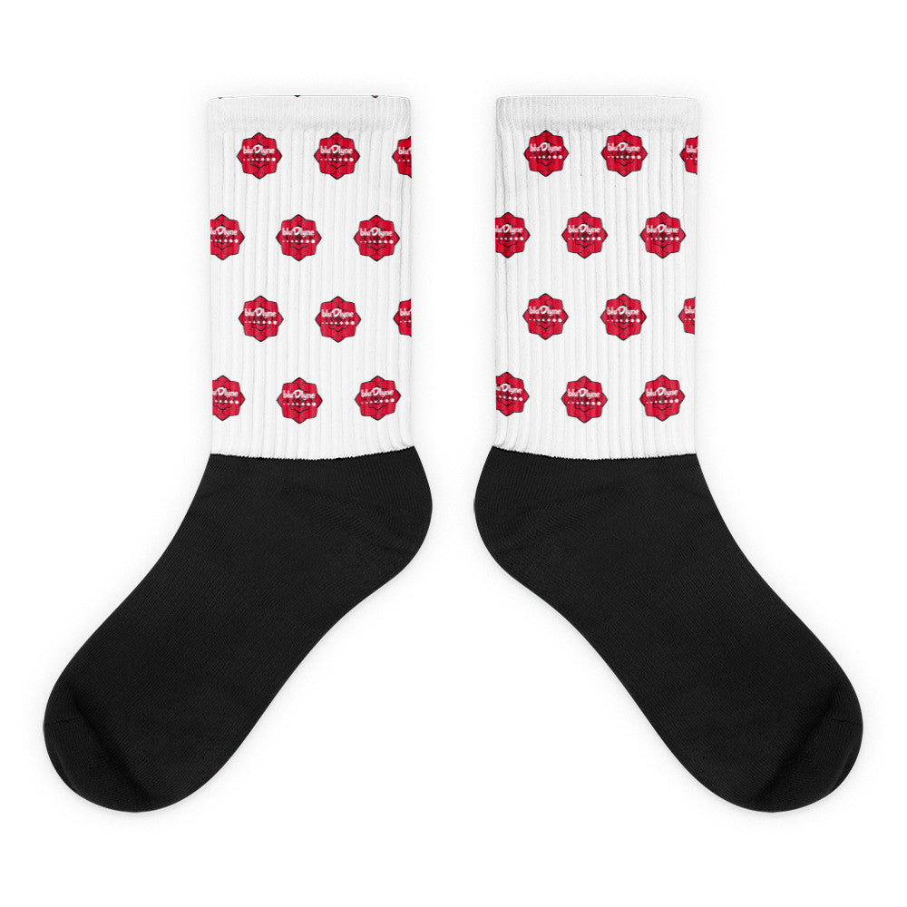 Bludlyne Black foot socks